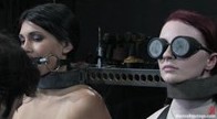 Three Models Suffer on Their Knees Live, Part 1