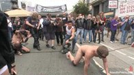 First timer at Dore Alley Street Fair gets beaten and humiliate