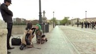 Extreme Public Orgy - The Sluttiest Whore Holes in Spain are Disgraced